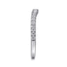 14K White Gold Diamond Wedding Band - 0.25 ct