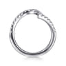 14K White Gold Diamond Wedding Band - 0.4 ct