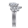14K White Gold Diamond Wedding Band - 0.5 ct