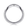 14K White Gold Diamond Wedding Band - 0.07 ct
