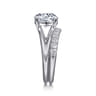 14K White Gold Diamond Wedding Band - 0.5 ct