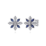14K-White-Gold-Diamond-and-Sapphire-Flower-Stud-Earrings1