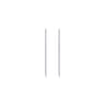 14K White Gold French Pave 70mm Round Inside Out Diamond Hoop Earrings - 1.8 ct