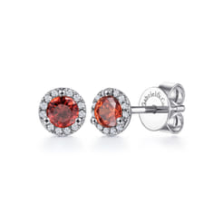 14K-White-Gold-Halo-Garnet-and-Diamond-Stud-Earrings1