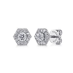 14K-White-Gold-Hexagonal-Diamond-Halo-Stud-Earrings1