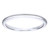 14K White Gold Knife Edge Matching Wedding Band