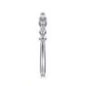Open Ring Wedding Ring in 14k White Gold with Marquise Natural Diamond at Gabriel & Co.