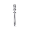 Open Ring Wedding Ring in 14k White Gold with Marquise Natural Diamond at Gabriel & Co.