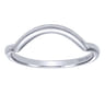 14K White Gold Matching Wedding Band