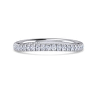 14K White Gold Matching Wedding Band