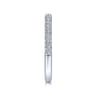14K White Gold Matching Wedding Band - 0.3 ct