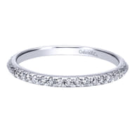 14K White Gold  Matching Wedding Band