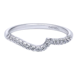 14K White Gold  Matching Wedding Band