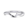14K White Gold Matching Wedding Band