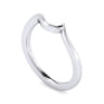 14K White Gold Matching Wedding Band