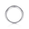 14K White Gold Matching Wedding Band - 0.05 ct