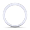 14K White Gold Matching Wedding Band - 0.05 ct