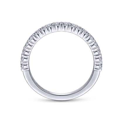 14K White Gold Matching Wedding Band
