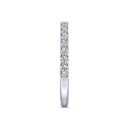 14K White Gold Matching Wedding Band