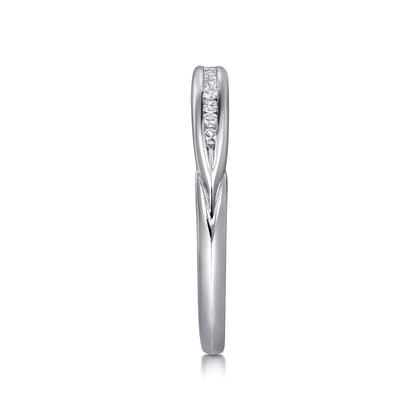 14K White Gold  Matching Wedding Band