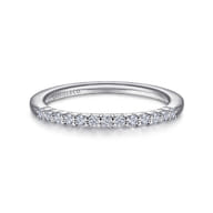 14K White Gold  Matching Wedding Band