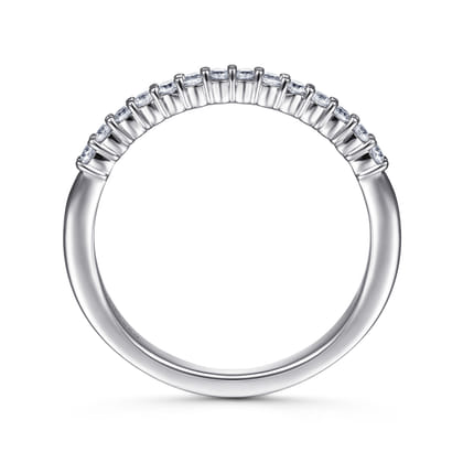 14K White Gold  Matching Wedding Band