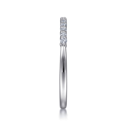 14K White Gold  Matching Wedding Band