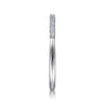 14K White Gold  Matching Wedding Band - 0.15 ct