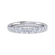 14K White Gold Matching Wedding Band