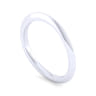 14K White Gold Matching Wedding Band