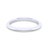 14K White Gold Matching Wedding Band
