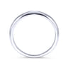 14K White Gold Matching Wedding Band