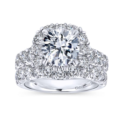 14K White Gold Matching Wedding Band