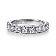 14K White Gold Matching Wedding Band