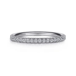14K White Gold  Matching Wedding Band