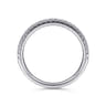 14K White Gold  Matching Wedding Band - 0.22 ct