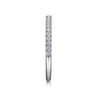 14K White Gold  Matching Wedding Band - 0.22 ct