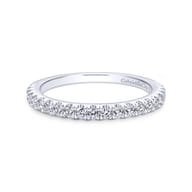 14K White Gold  Matching Wedding Band