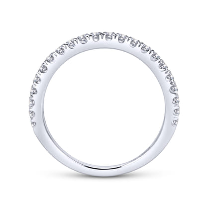 14K White Gold  Matching Wedding Band