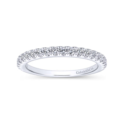 14K White Gold  Matching Wedding Band