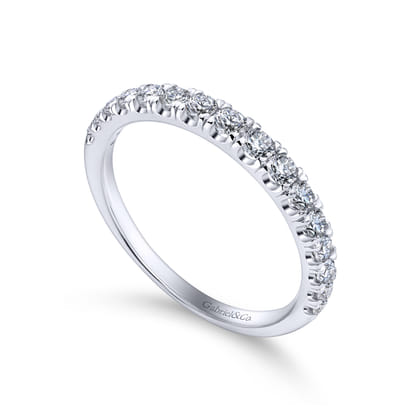 14K White Gold  Matching Wedding Band