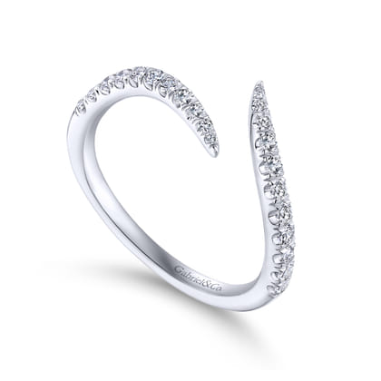 14K White Gold Matching Wedding Band