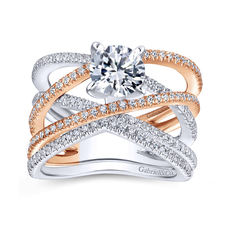 14K White Gold Matching Wedding Band - 0.14 ct - Shot 4