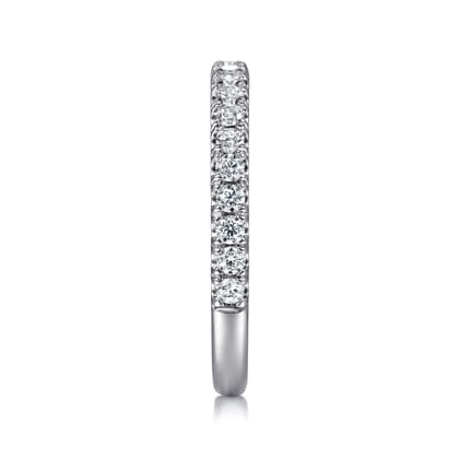 14K White Gold Matching Wedding Band