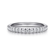 14K White Gold Matching Wedding Band