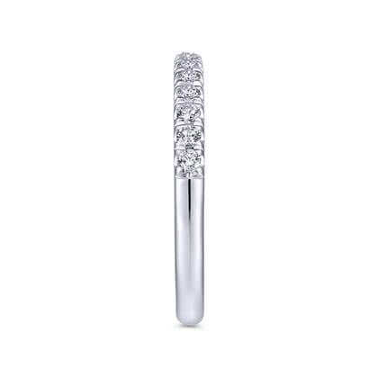 14K White Gold Matching Wedding Band