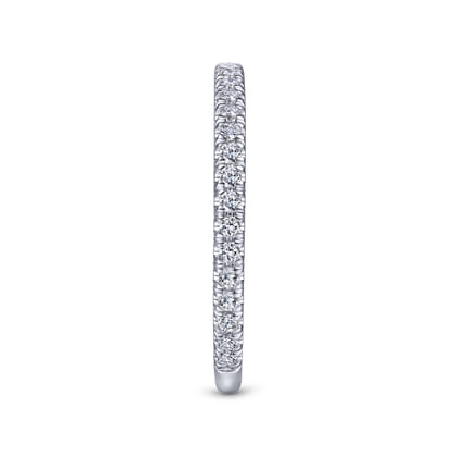 14K White Gold Matching Wedding Band