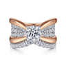 14K White Gold Matching Wedding Band - 0.41 ct