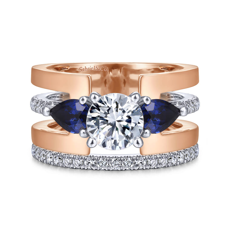 14K White Gold Matching Wedding Band - 0.35 ct - Shot 4