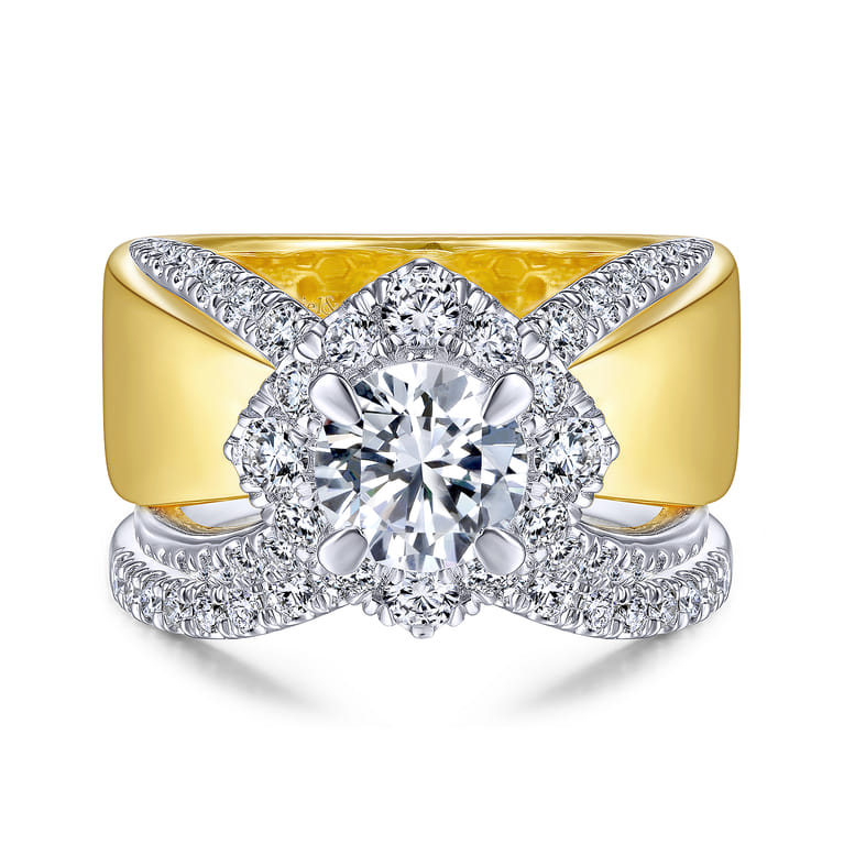 14K White Gold Matching Wedding Band - 0.25 ct - Shot 4